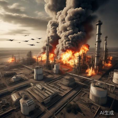 乌克兰空袭俄炼油厂