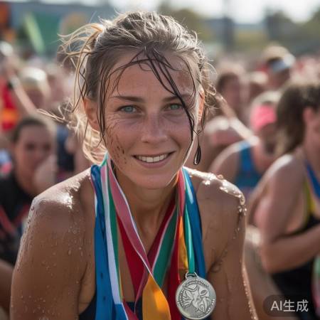 参赛者不愿戴手铐奖牌