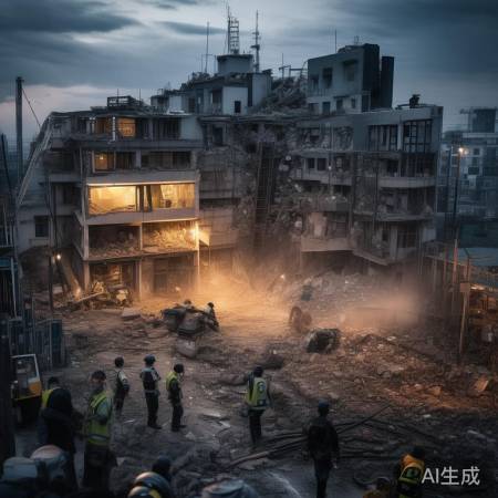 KK园区拆涉赌楼，警力显决心