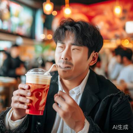 霍震霆尝鲜，奶茶新网红