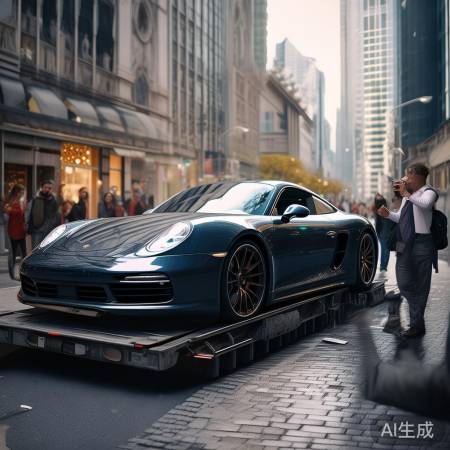 豪车搬运引争议