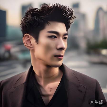 肖战新角色挑战造型气质