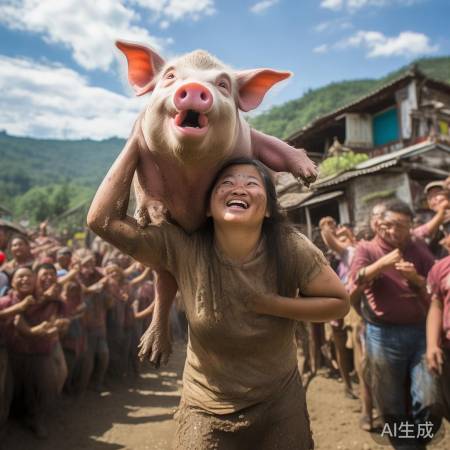 李梅抓猪大赛，平凡岗位不凡成就