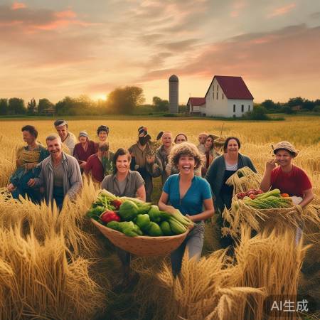 丰收成果，全民共筑