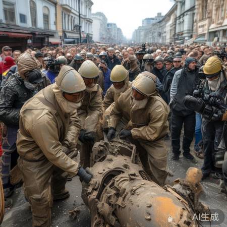 二战遗留炸弹移除，全球关注