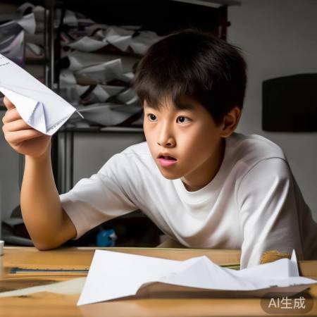 16岁上海男生掷纸飞机破世界纪