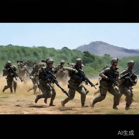 “演习展协同，团队精神贵”