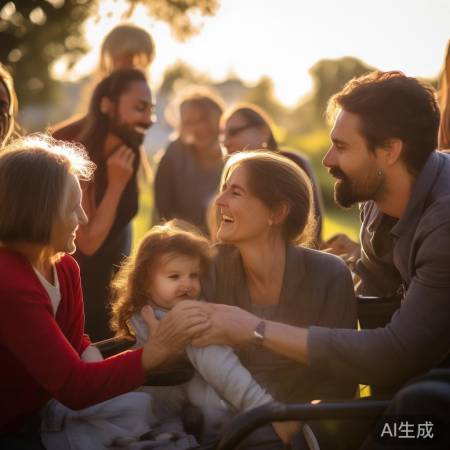 感人瞬间,人间温暖