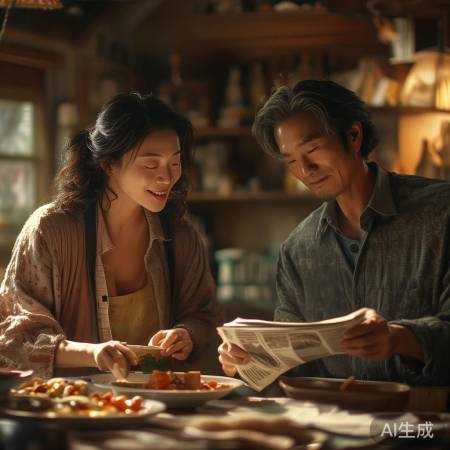 金巧巧吴启华演恩爱夫妻