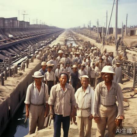 华人在巴拿马铁路的争议