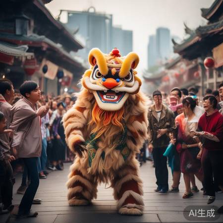 舞狮传承，精神永驻