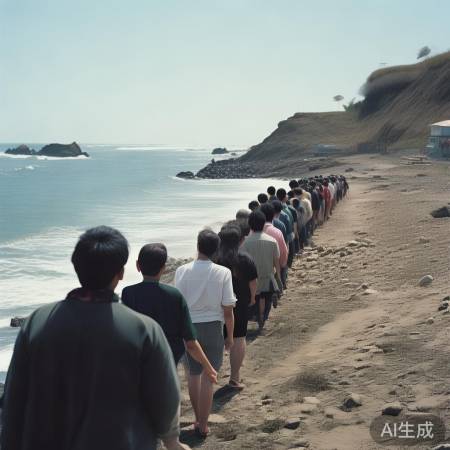 “地震见证团结,期盼灾区重建”