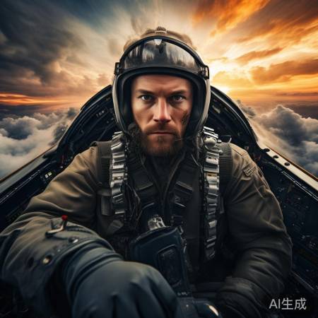 飞行员冷静果断，关键时刻显重要