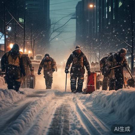 坚守岗位，守护市民欢庆