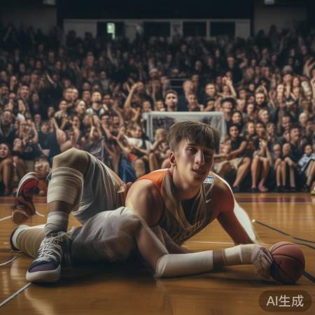 徐杰受伤,球迷加油