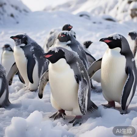 企鹅东北试冬未适应