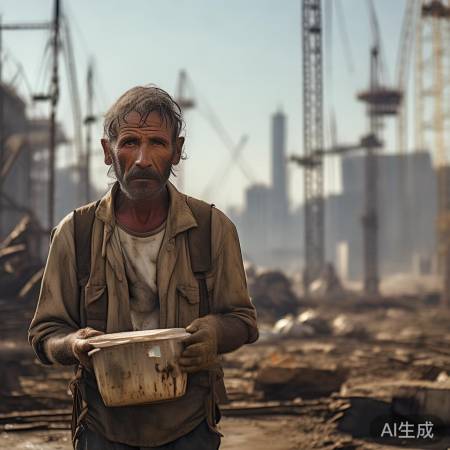 民工辛劳生活，社会冷漠不公