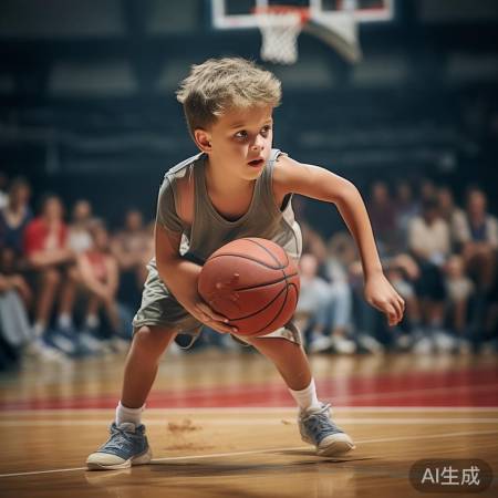 失误成亮点，小朋友篮球表演引全网点赞