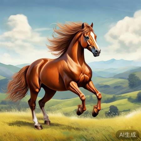 “骏马名点缀生活,下期再见!”