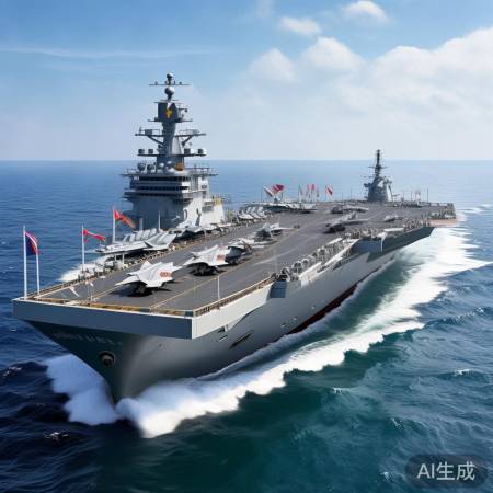 福建舰展翅远航，提升国海军影响