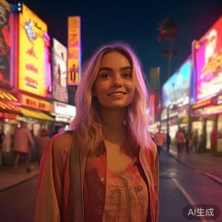 素人女神七七签约经纪公司，开启演艺生涯新篇章