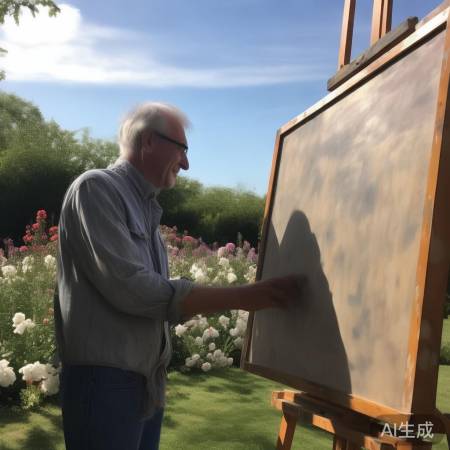 “作品永存，天堂创作”