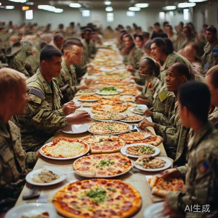 披萨美味、方便、营养