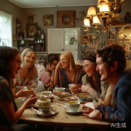 茶话会结束,周末愉快!