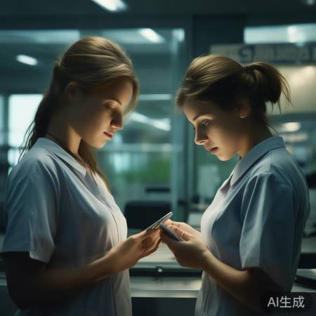 医院收费员玩手机，失职又失礼