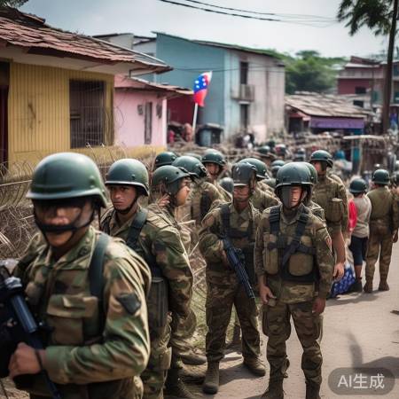 委内瑞拉平息反政府武装