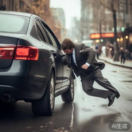 货车车底拖行事故当事人：自救经历揭秘