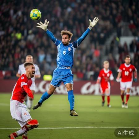 伊拉克快攻，门将神勇护门