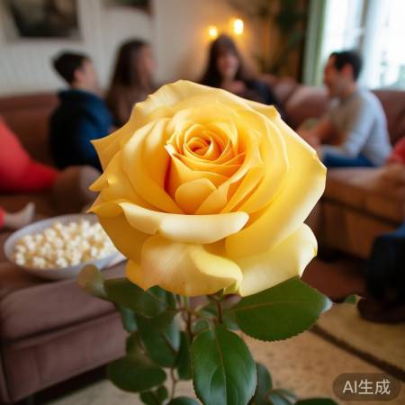 文秀黄月季：春日里的清新使者