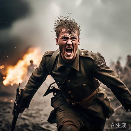 丹麦士兵勇敢护战友