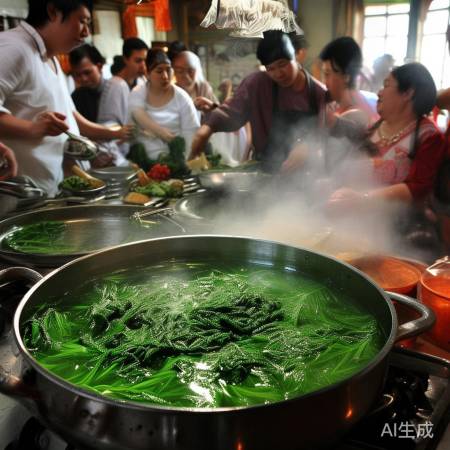 网络爆红河南趴地菠菜
