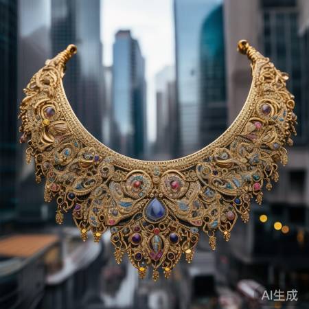 项链价值非凡，文化传承。