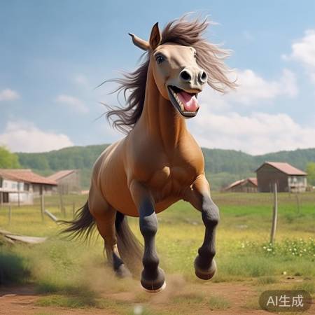 义乌哭哭马视频，轻松幽默惊喜