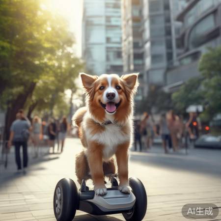 电动车载狗,理解生活美