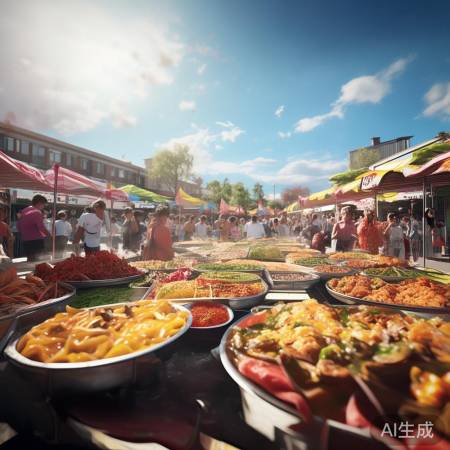 “上周六校园美食盛宴”