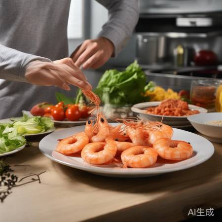 适量吃虾,防痛风。