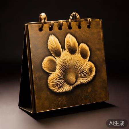 金钱豹台历，实用收藏佳品