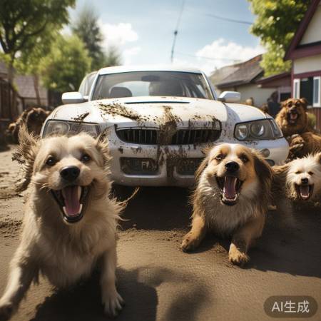车主鸣笛反遭狗拆车，拦路狗为何如此凶猛？