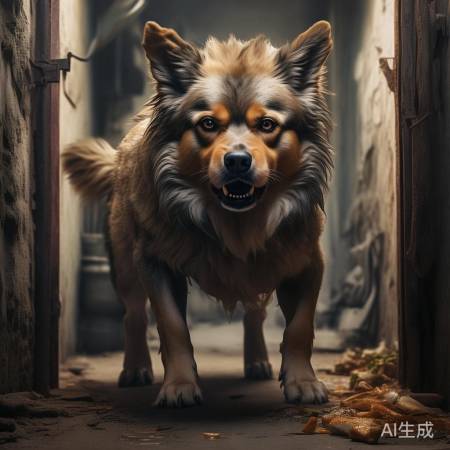 狗狗领地意识强,凶猛护食