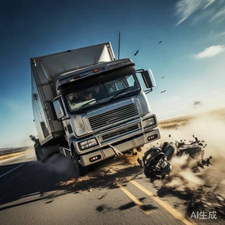 货车卷车底惊险瞬间：后车追赶截停英勇救人