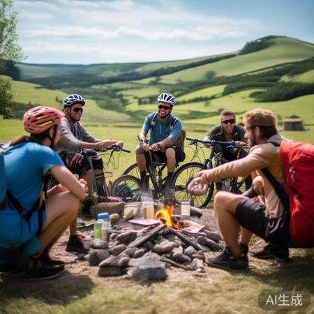张伟骑行之旅:食物保障,美景同
