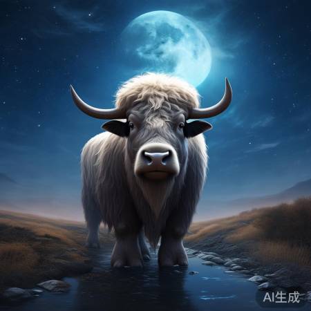 牦牛顶明月，网络传快乐