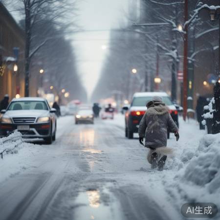 出行注意防滑保暖