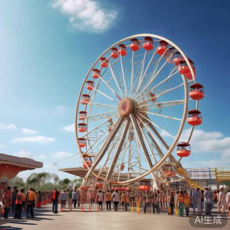 摩天轮刺激，安全第一