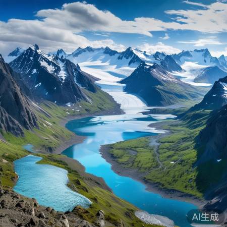 格陵兰岛:北大西洋绝美画卷