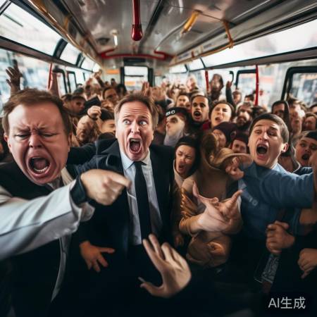 公交围贪官，民愤沸腾